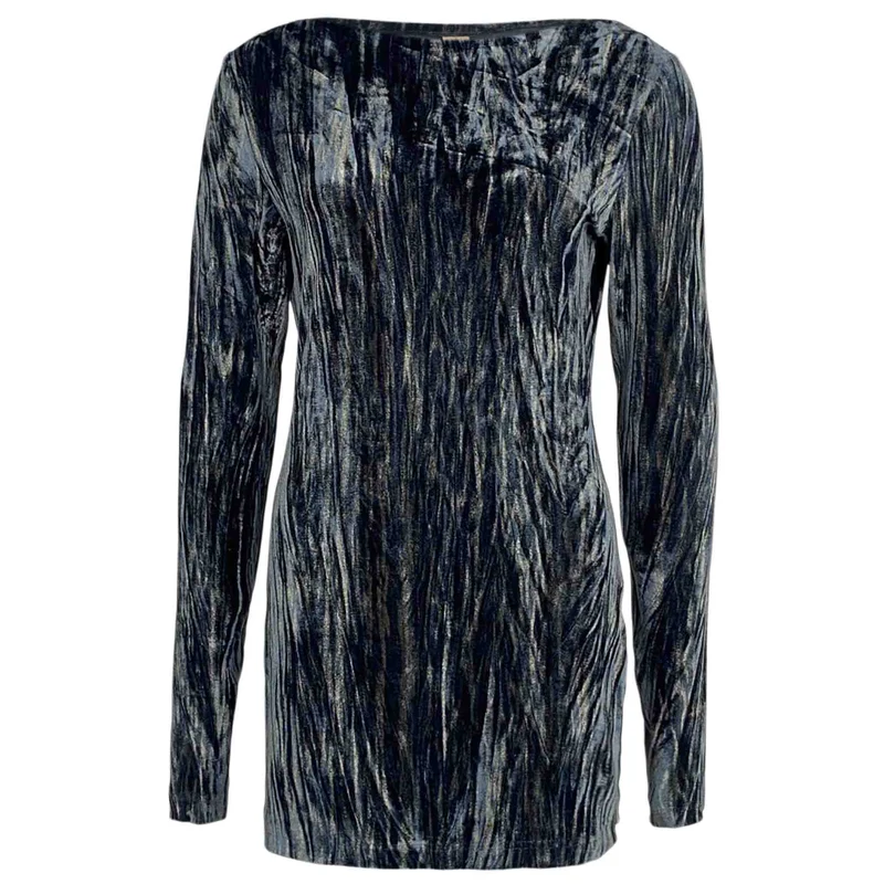 Longlady Shirt Theodora Grey Golden | Tall