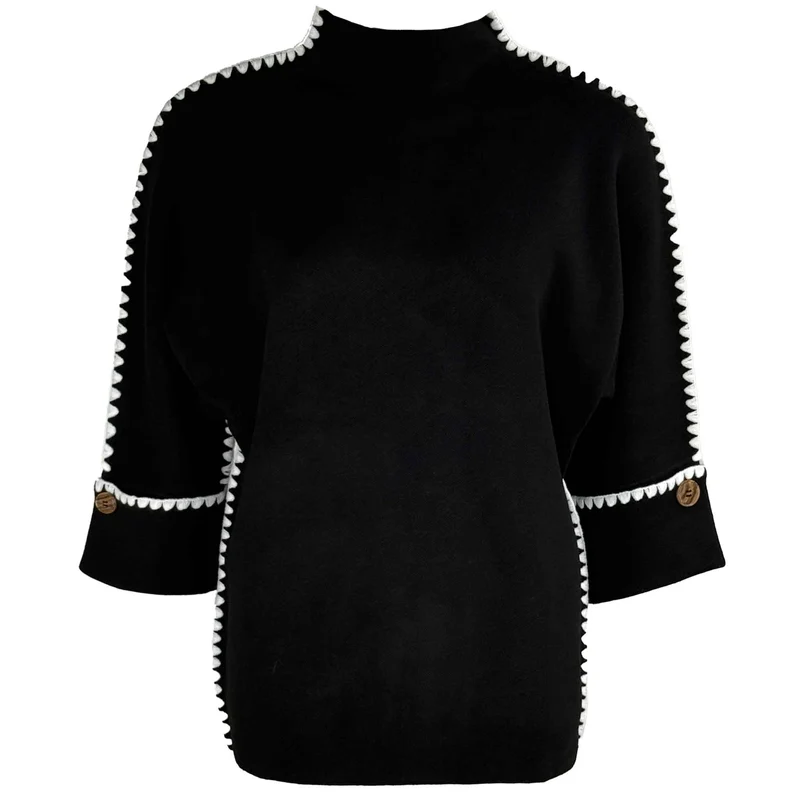 Only-M Trui Contrast | Tall