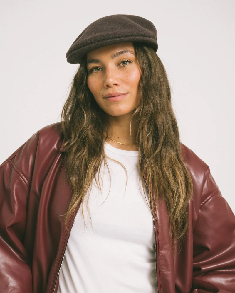 Kangol 504 Cap Bruin