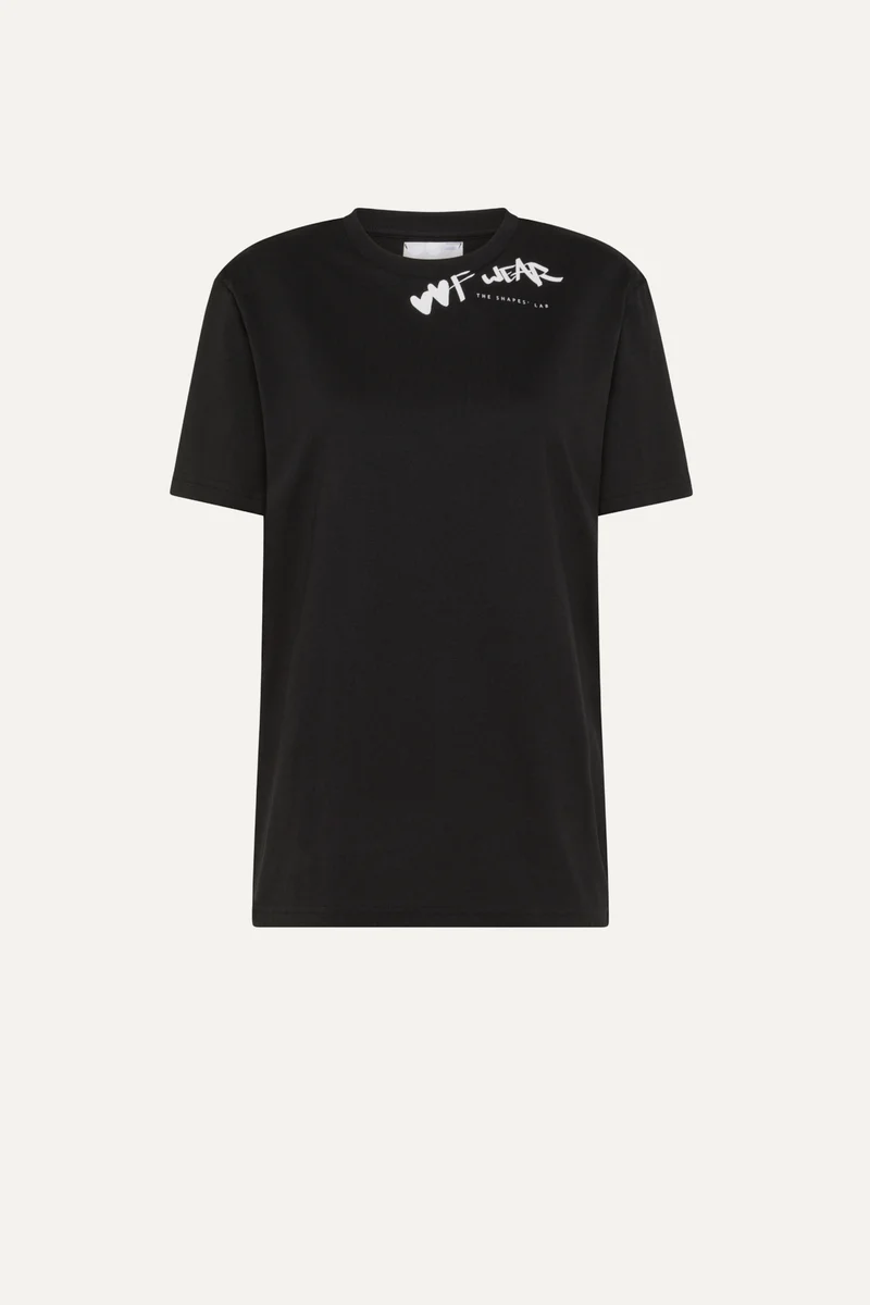 Tshirt 6001 In Jersey Di Cotone Organico Nero