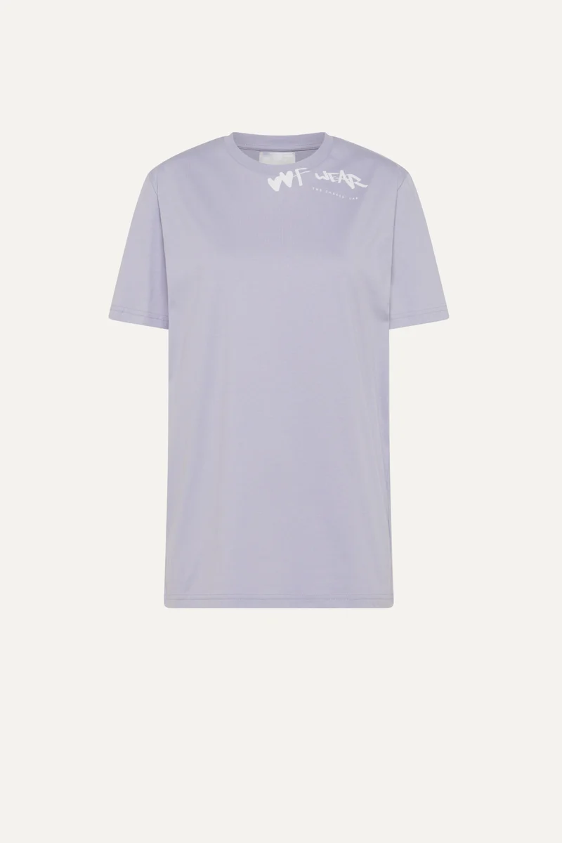 Tshirt 6001 In Jersey Di Cotone Organico Lavanda