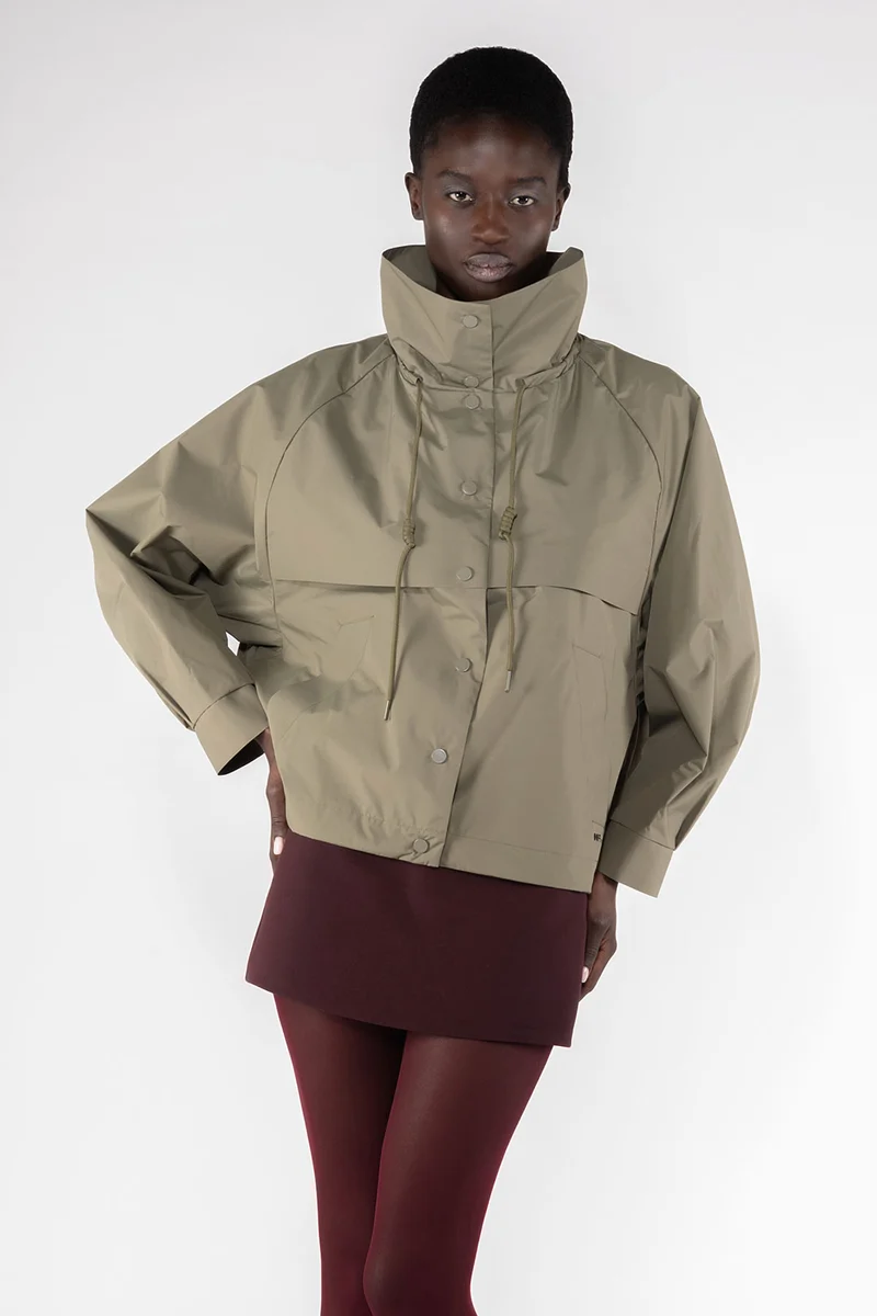 Giacca Corta 9278 Water Repellent Verde Militare