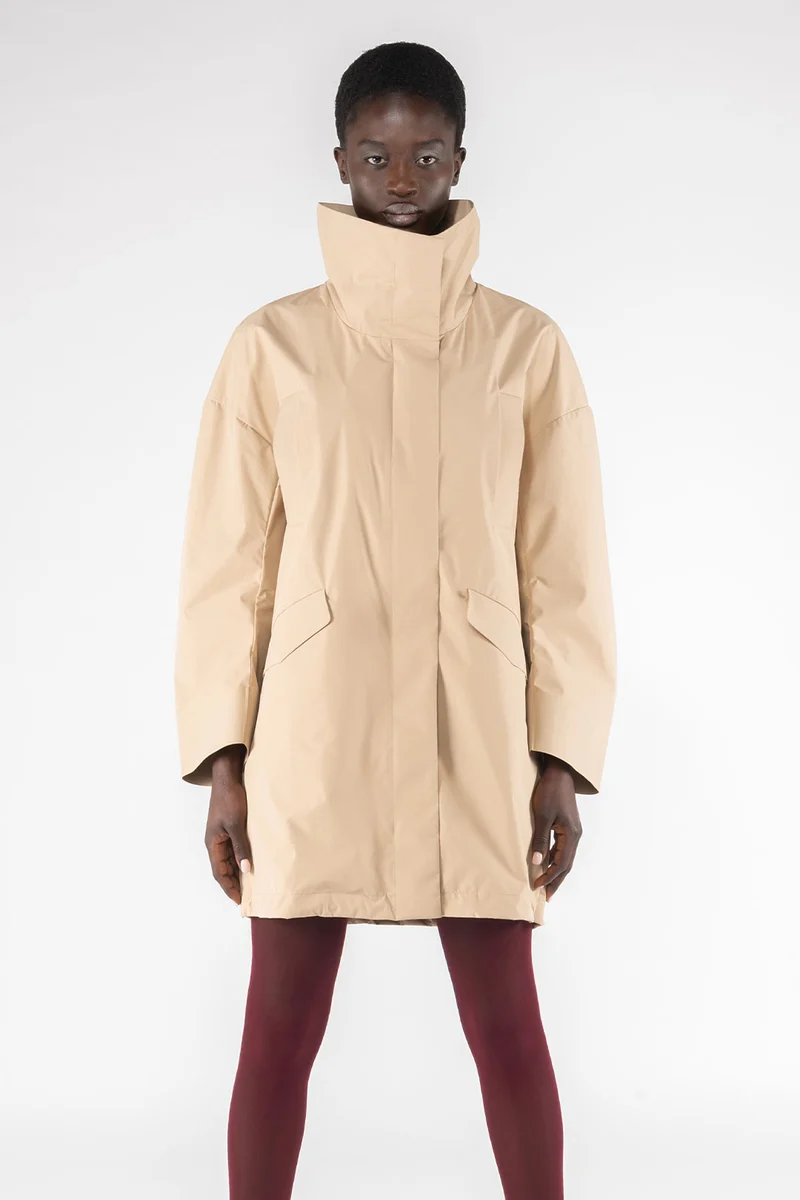 Giacca Lunga 9279 Water Repellent Sabbia