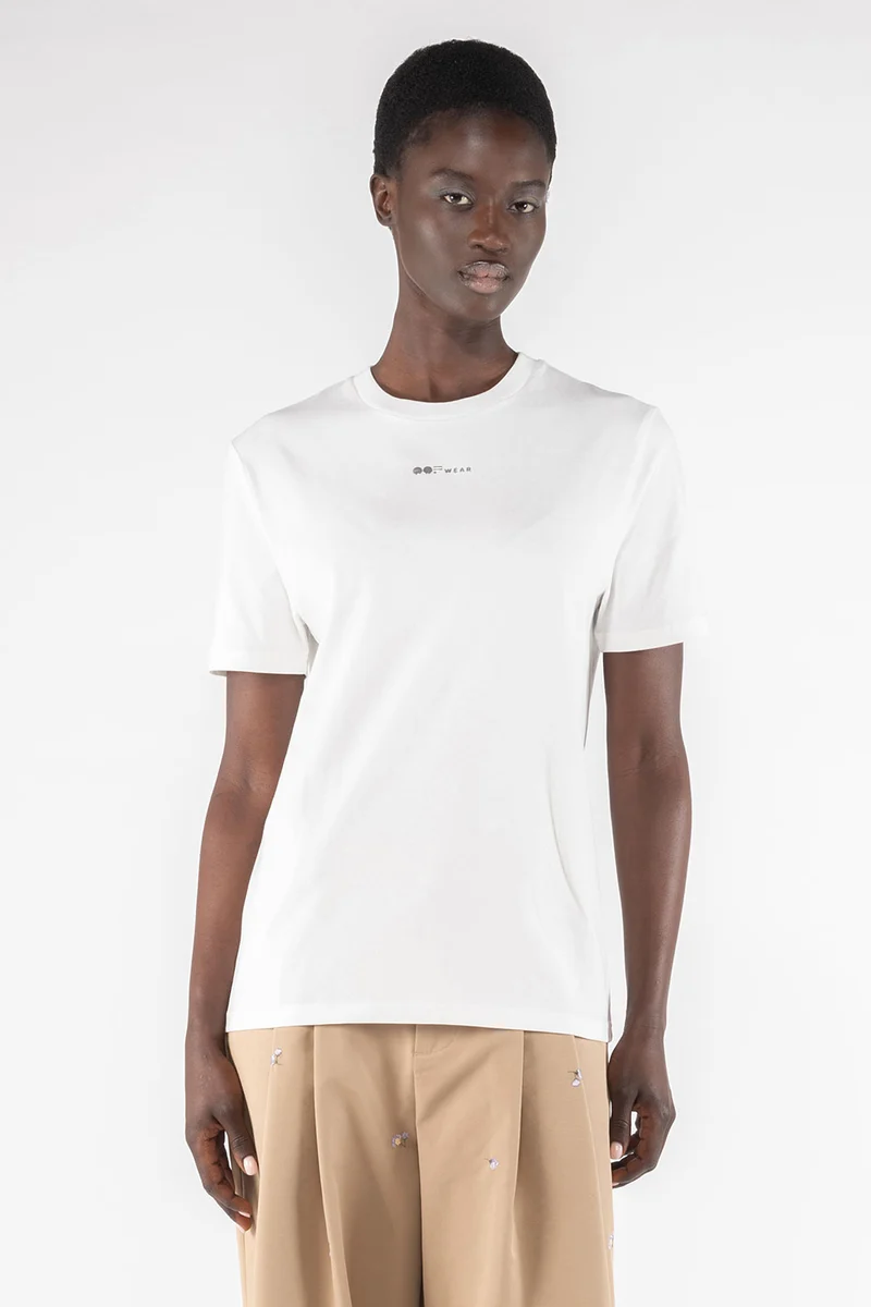 Tshirt 6002 In Cotone Organico Bianco