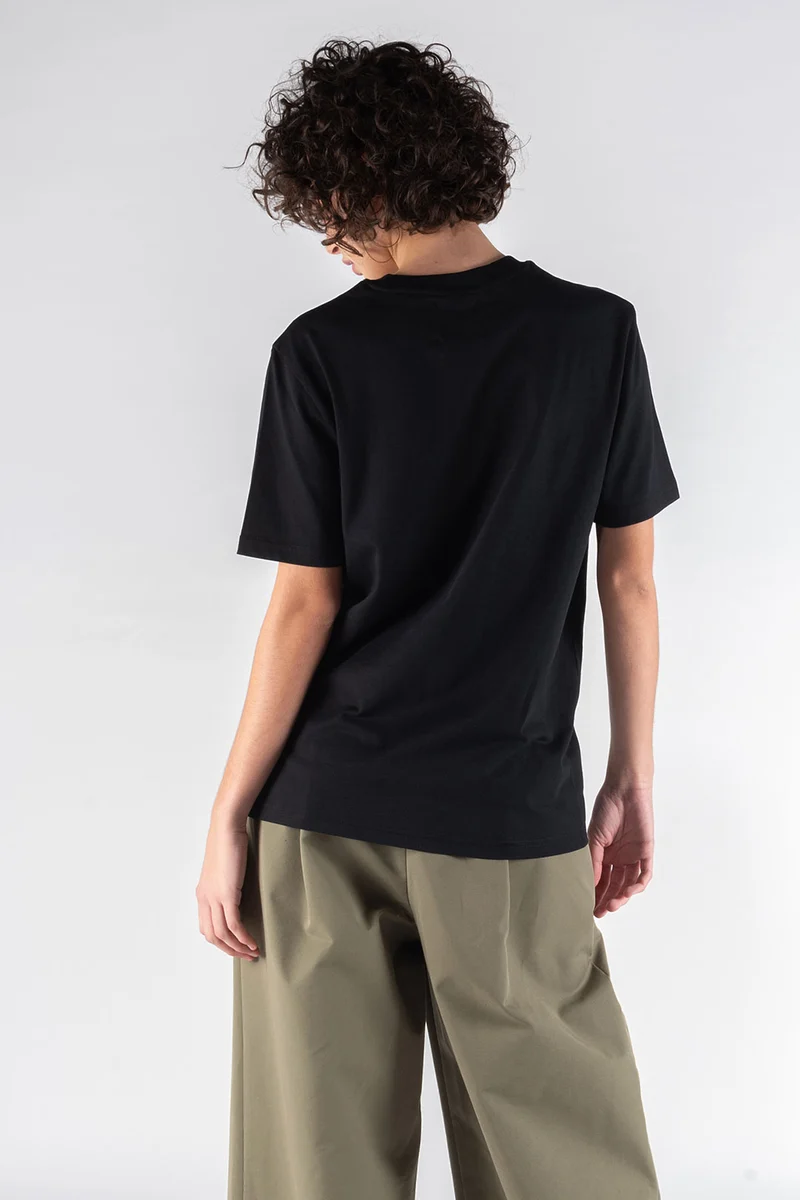 Tshirt 6002 In Cotone Organico Nero