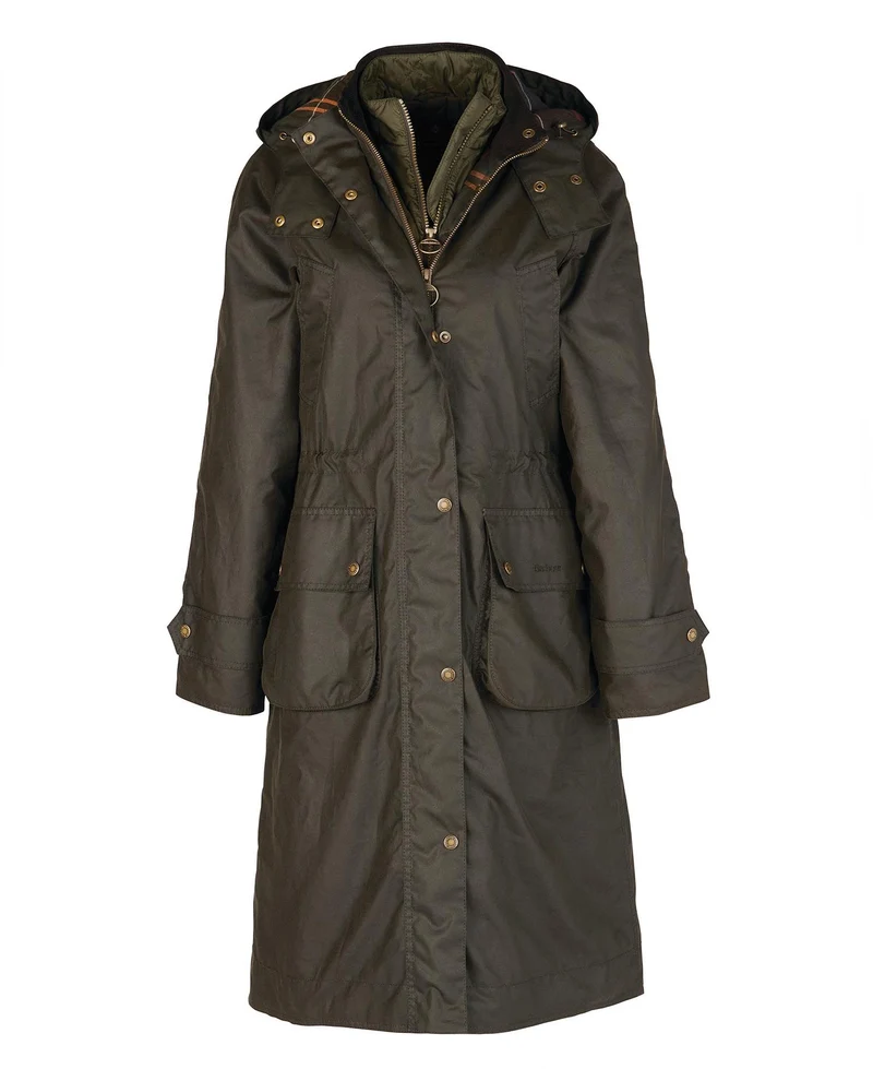 Long Cannich Wax Jacket