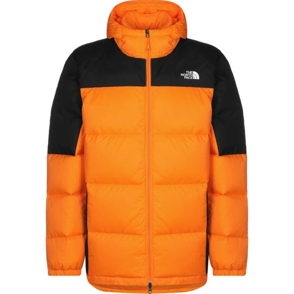 M DIABLO DOWN HOODIE CONE ORANGE/TNF BLACK