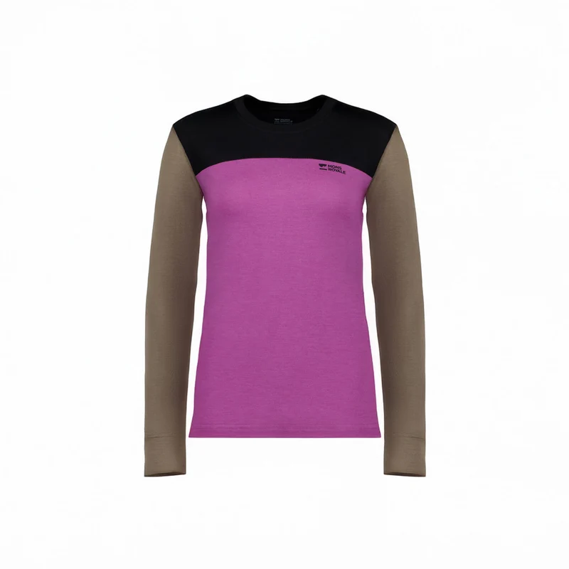 Purple Bolt Yotei Merino Long Sleeve Baselayer Top