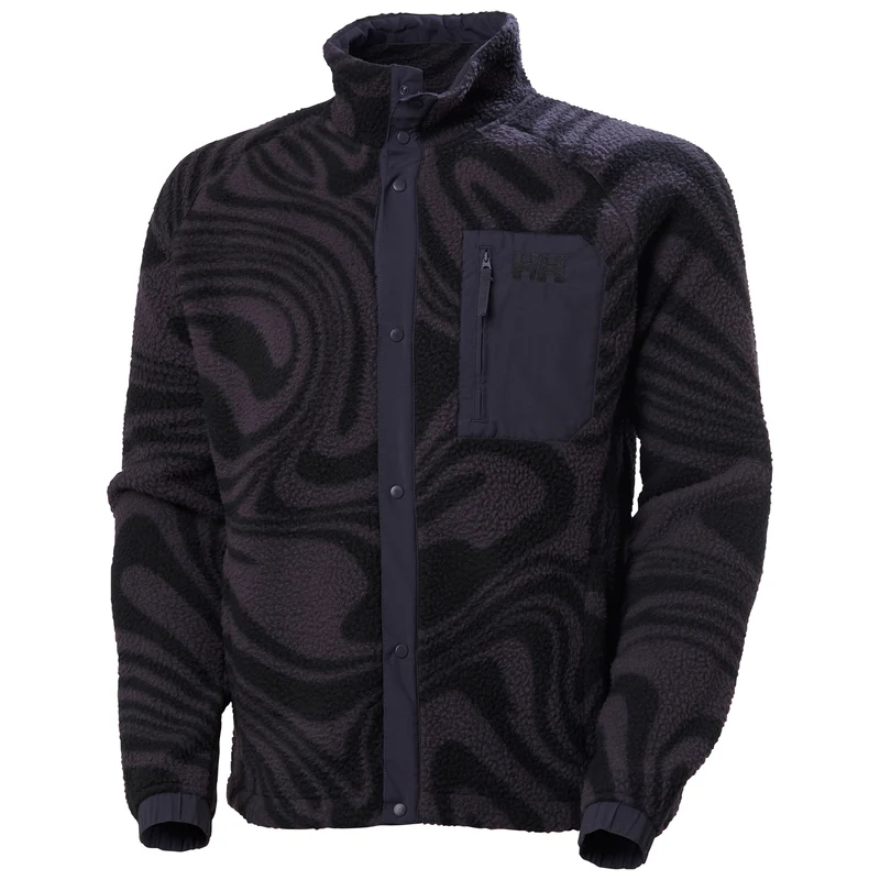 Panorama Printed Pile Snap Fleece