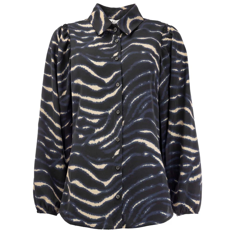 NED Blouse Mayliera Estate Blue Sea | Tall