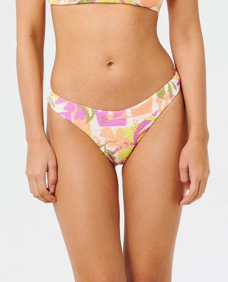 Topanga Geo Hi Leg Skimpy Bikini Bottom