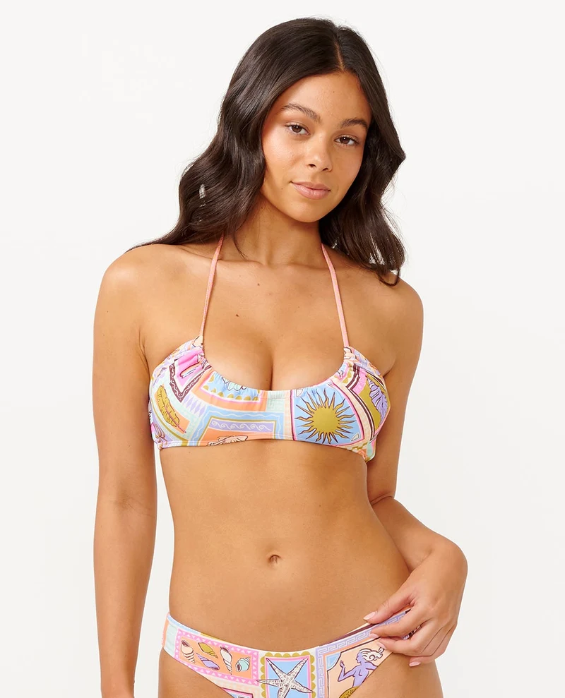 Beach Party Halter Crop