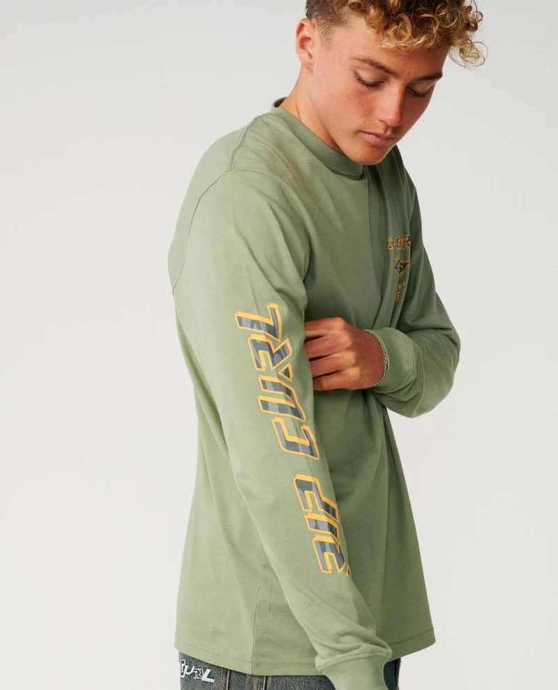 Fade Out Icon Long Sleeve Tee