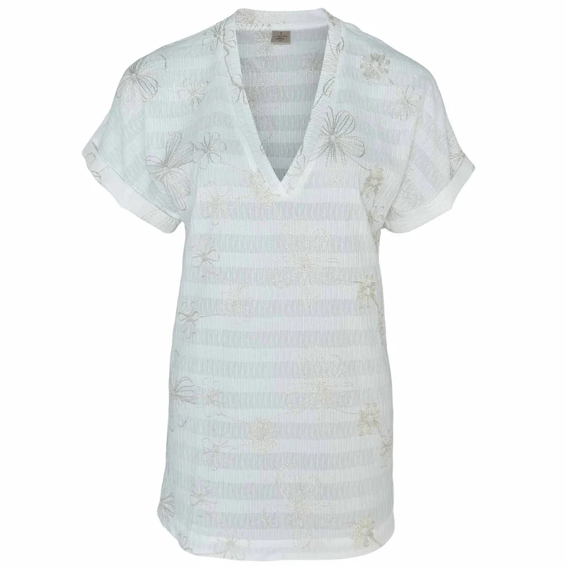 Longlady Shirt Tinke Embroidery | Tall