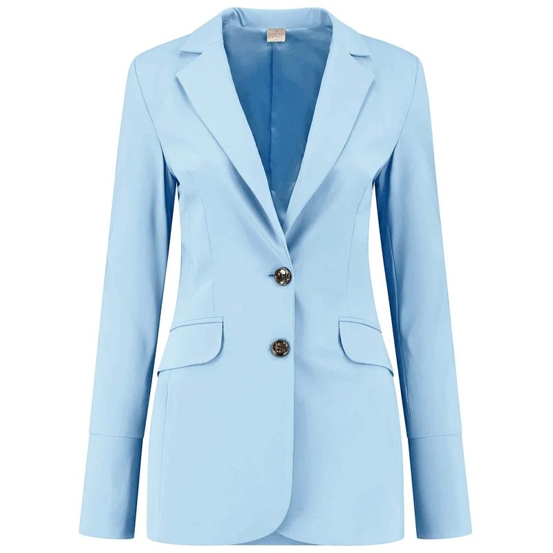 Longlady Z Blazer Travel Strong Lichtblauw | Tall