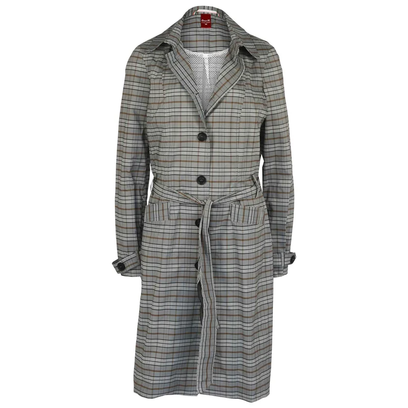 Only-M Trenchcoat Quadretto | Tall