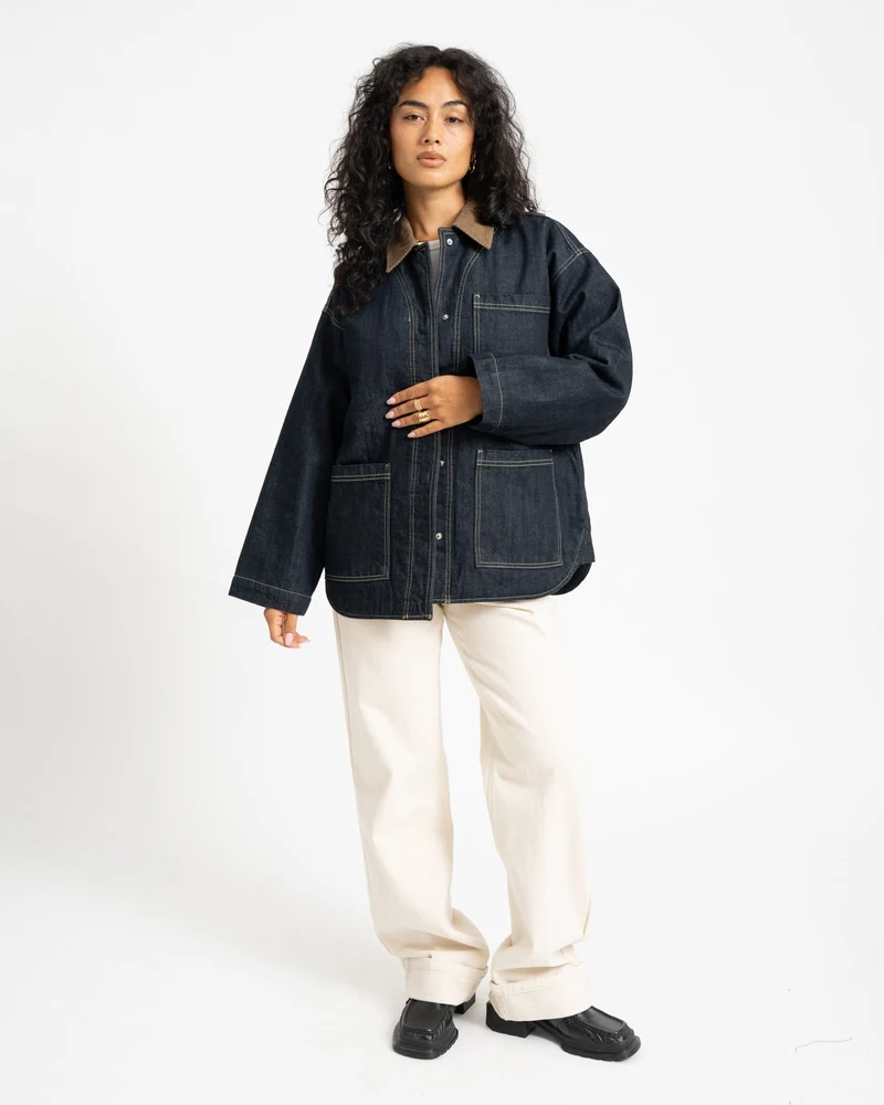 Flynn Barn Jacket Blue Denim