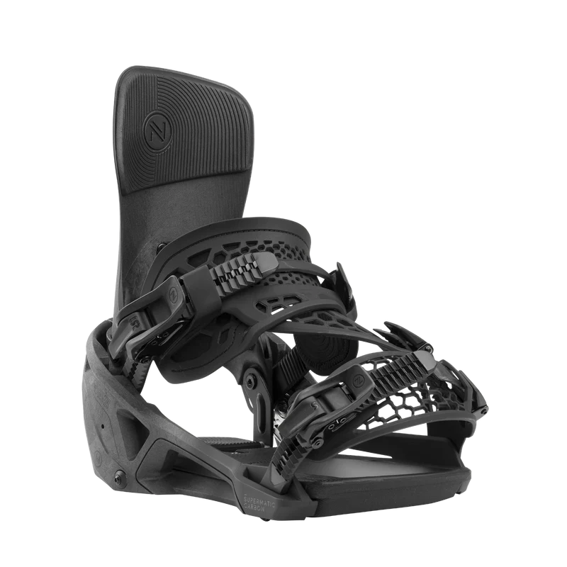 Carbon Supermatic Snowboard Bindings 2026