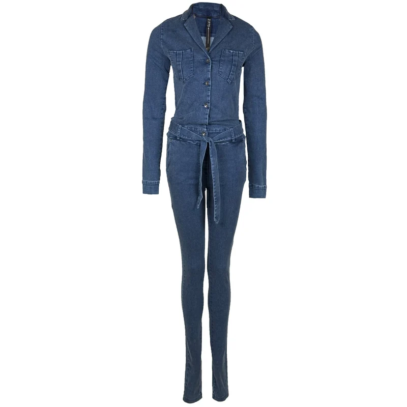 Zip73 Jumpsuit Denim Skinny | Tall