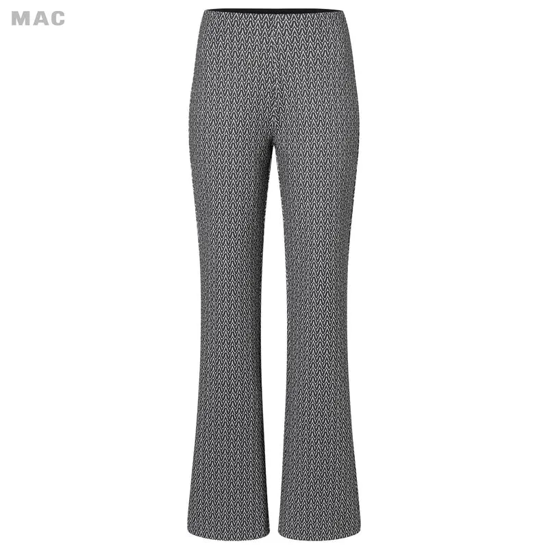 Mac Jeans Flare Anthracite Print | Tall
