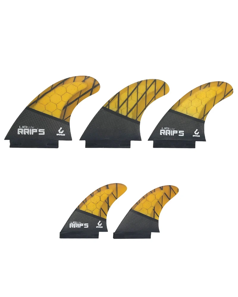Tri Quad 5 Fin Set Large