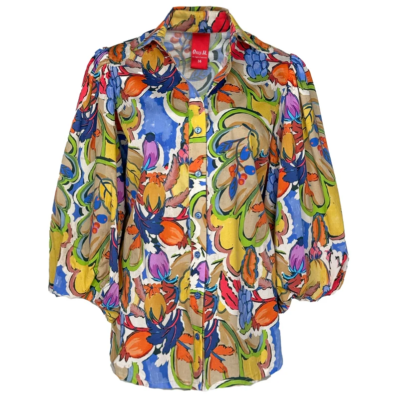 Only-M Blouse Pofmouw Fiori | Tall