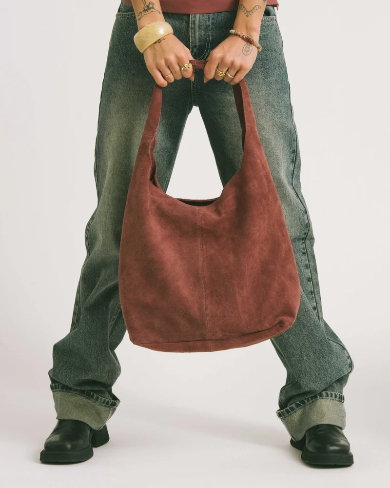 TILTIL Bag Yuki Nocture Suede Dark Purple