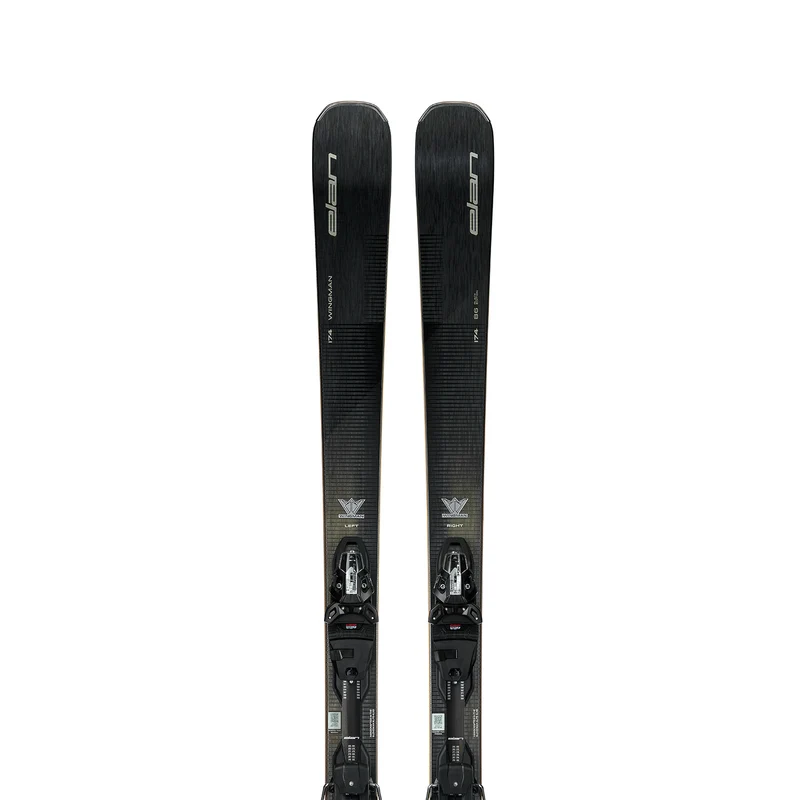 Wingman 86 Black Edition FusionX Skis & EMX 12 FusionX Bindings 2026