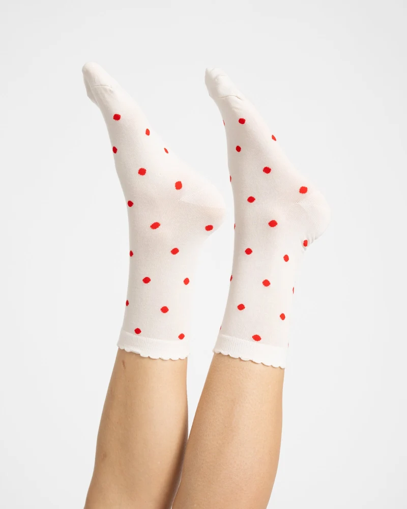 Socks Etta Cream Ecru