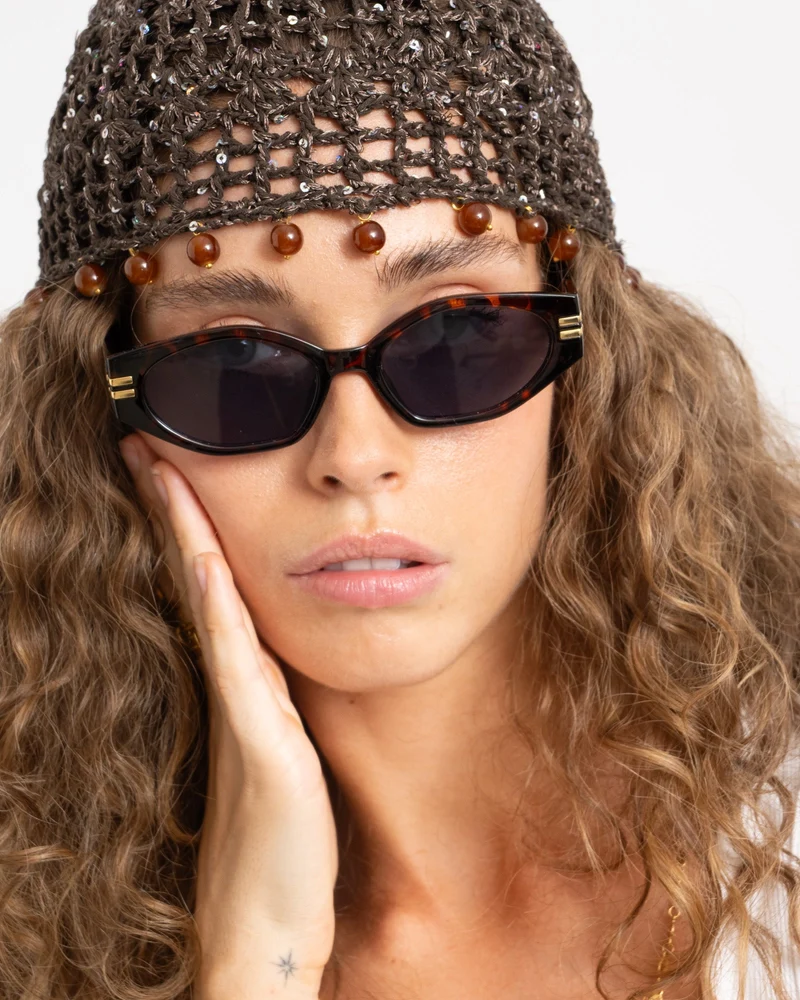 TILTIL Zonnebril Leya Tortoise Bruin