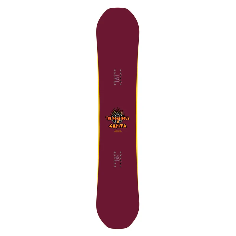 Capita x Bomb Hole Big Nice Burgundy Snowboard