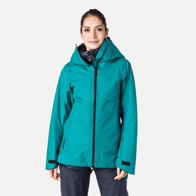 Rossignol SKPR 3L Ski Jas Dames - Groen