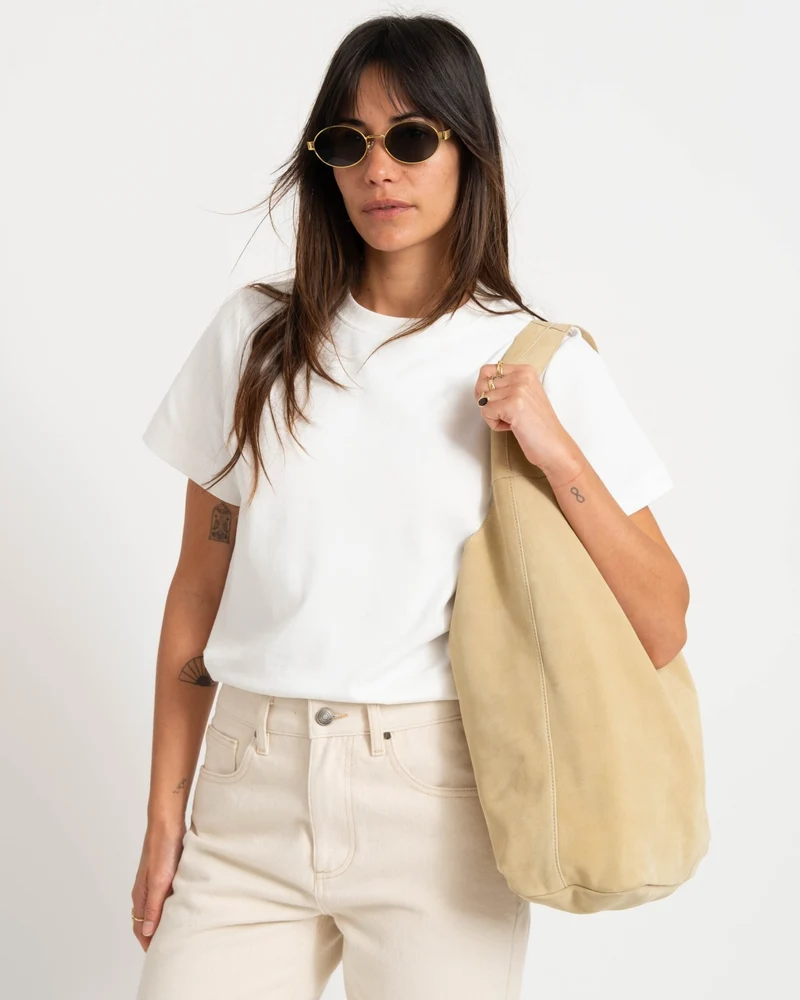 TILTIL Bag Yuki Pastel Yellow Suede