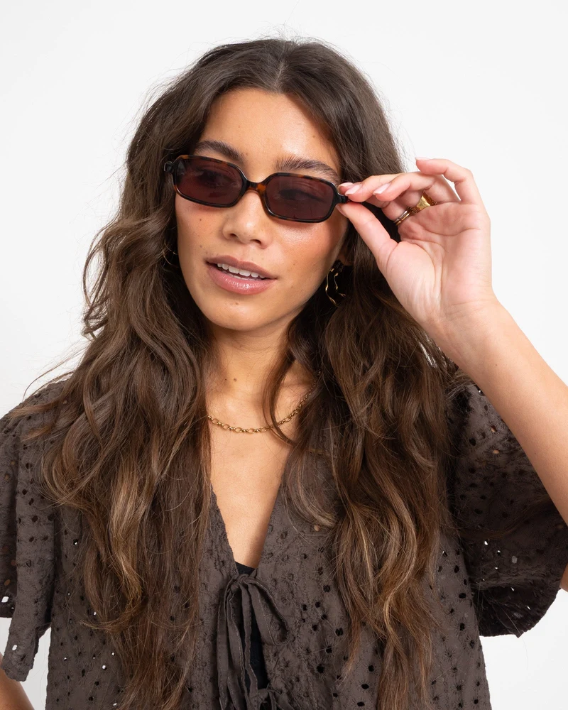 TILTIL Zonnebril Franky Bruin Tortoise