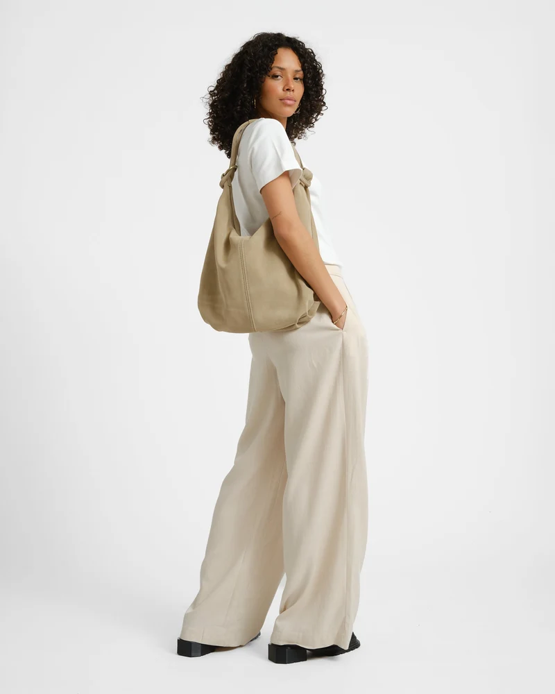 TILTIL Bag Suez Suede Sand