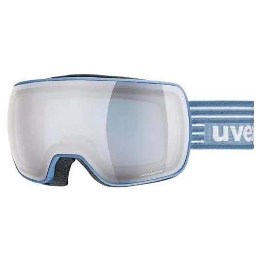 Uvex Compact FM Skibril - Blauw