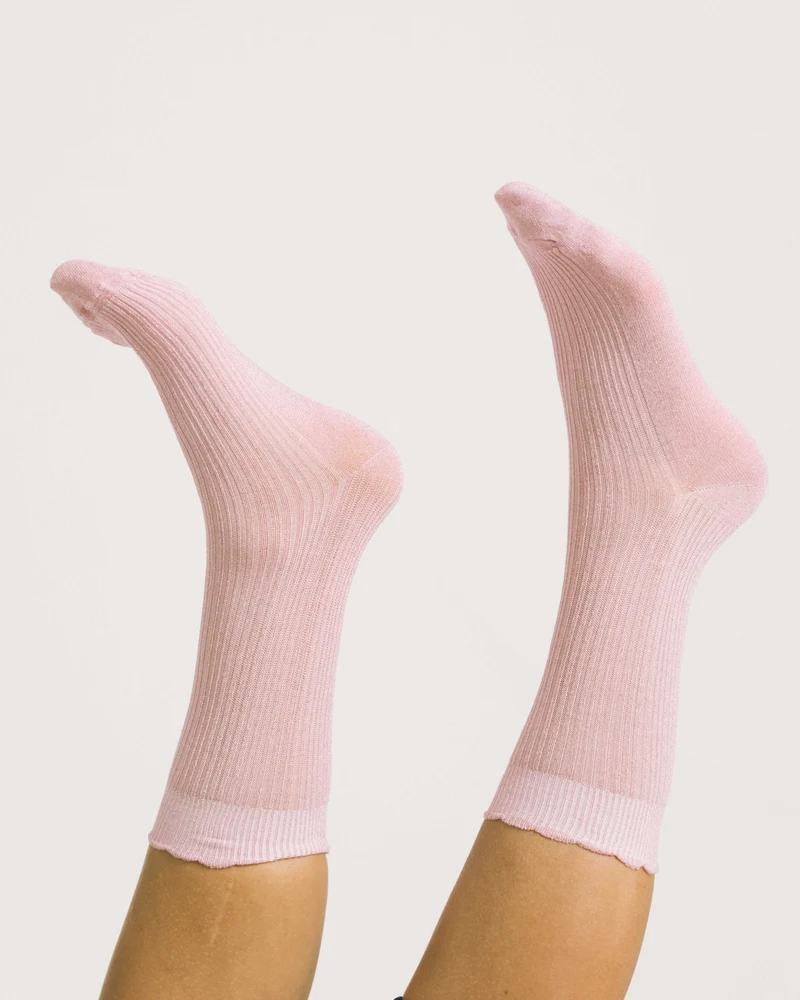 Socks Julia Glitter Roze