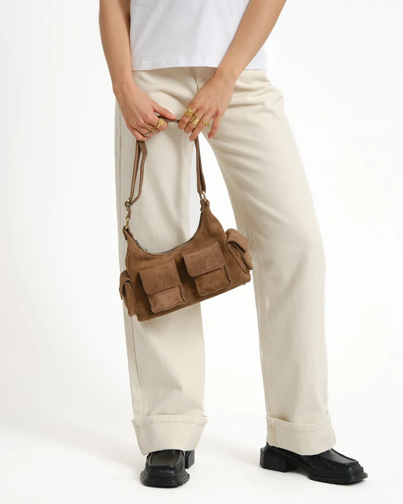 Bag Sen Suède Taupe