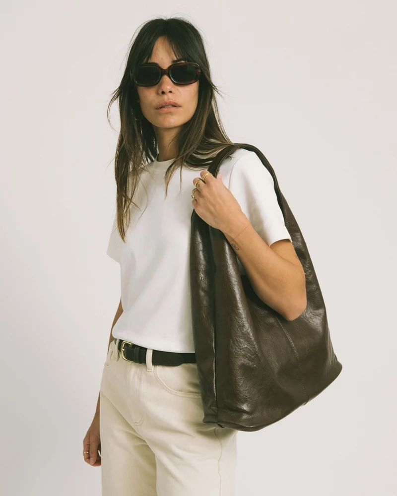 TILTIL Slouchy Bag Bruin