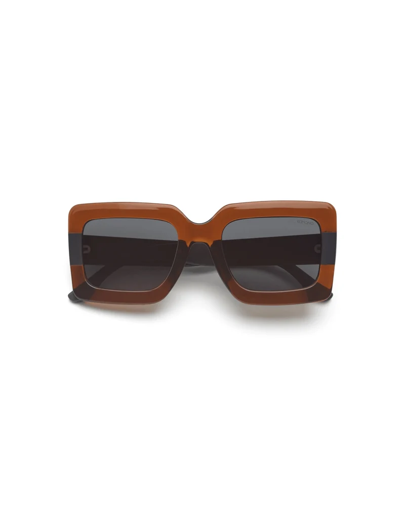 Komono Zonnebril Lana Bronze Carbon Bruin