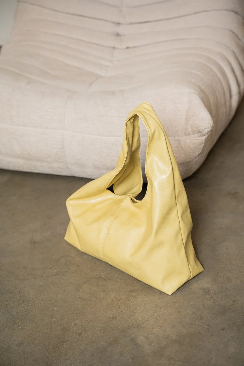 TILTIL Slouchy Butter Yellow Bag