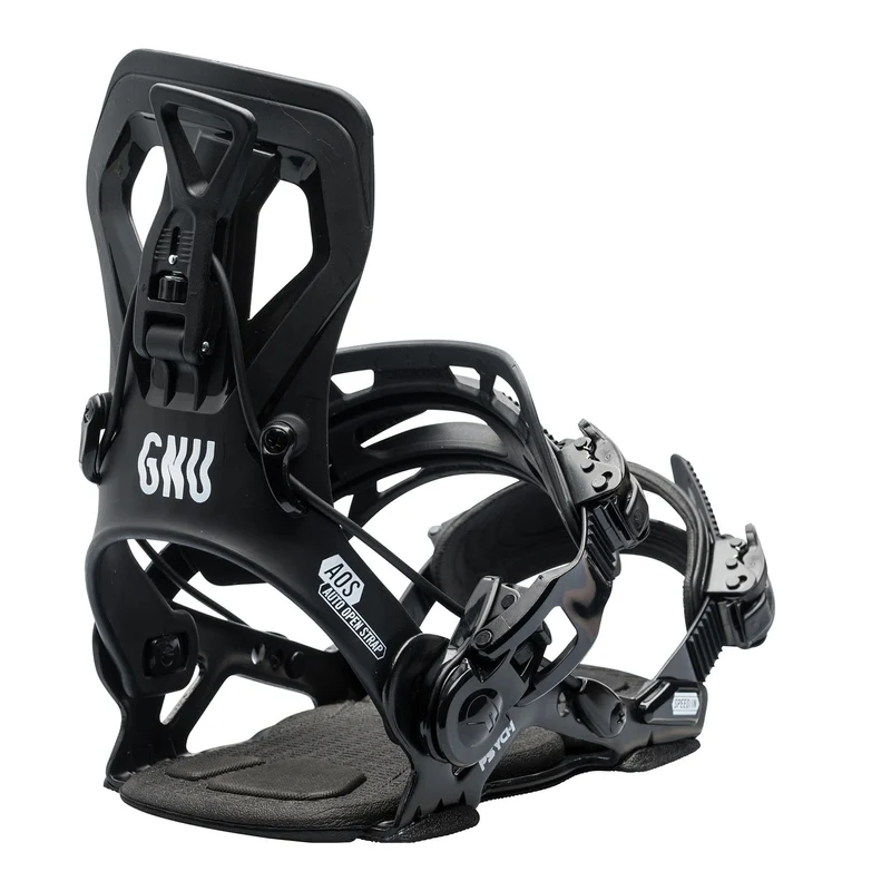 Psych Snowboard Bindings Black 2024