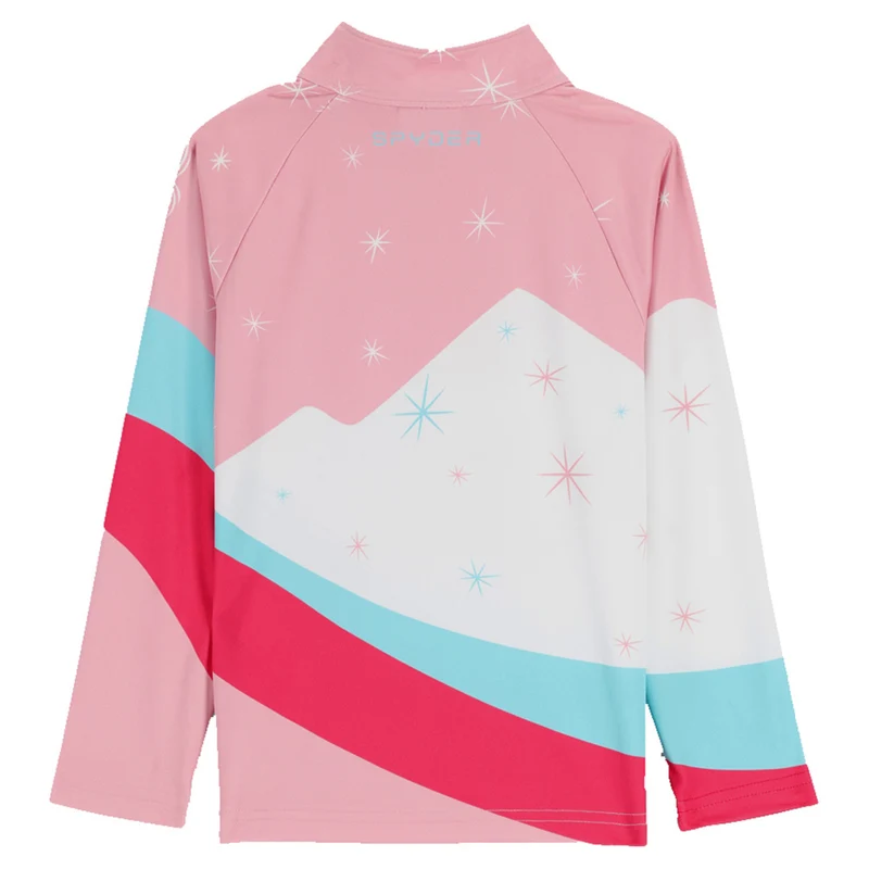 Spyder Bitsy Reflect 1/4 Zip Little Girl's Top