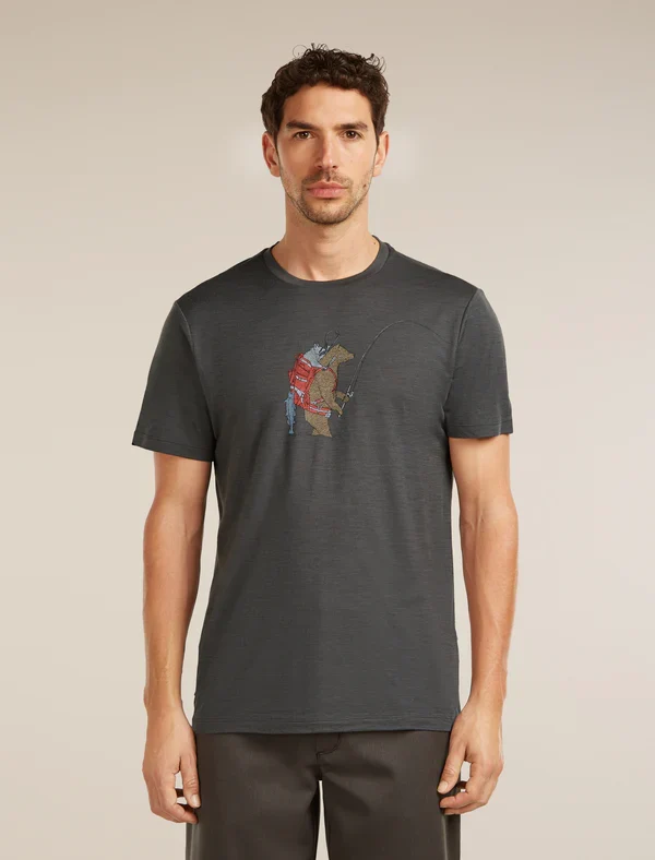 150 Tech Lite SS Tee Bear Catch
