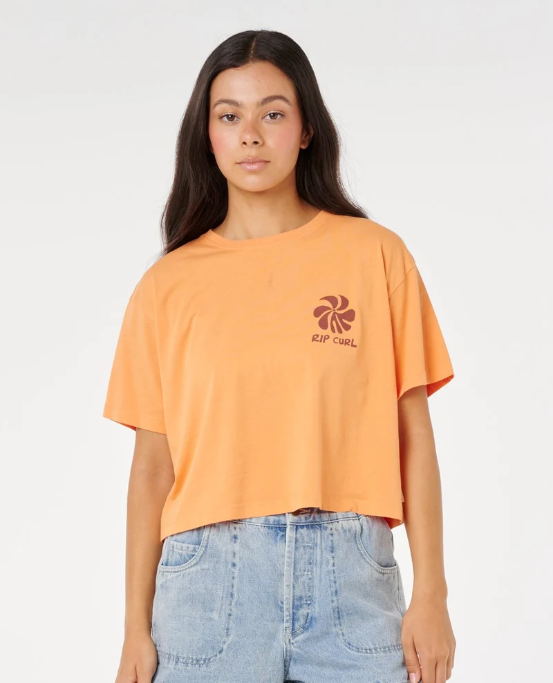 Shore Break Crop Tee