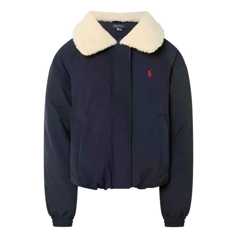 Polo Ralph Lauren Jack Met Bontkraag Donkerblauw - Match Laren