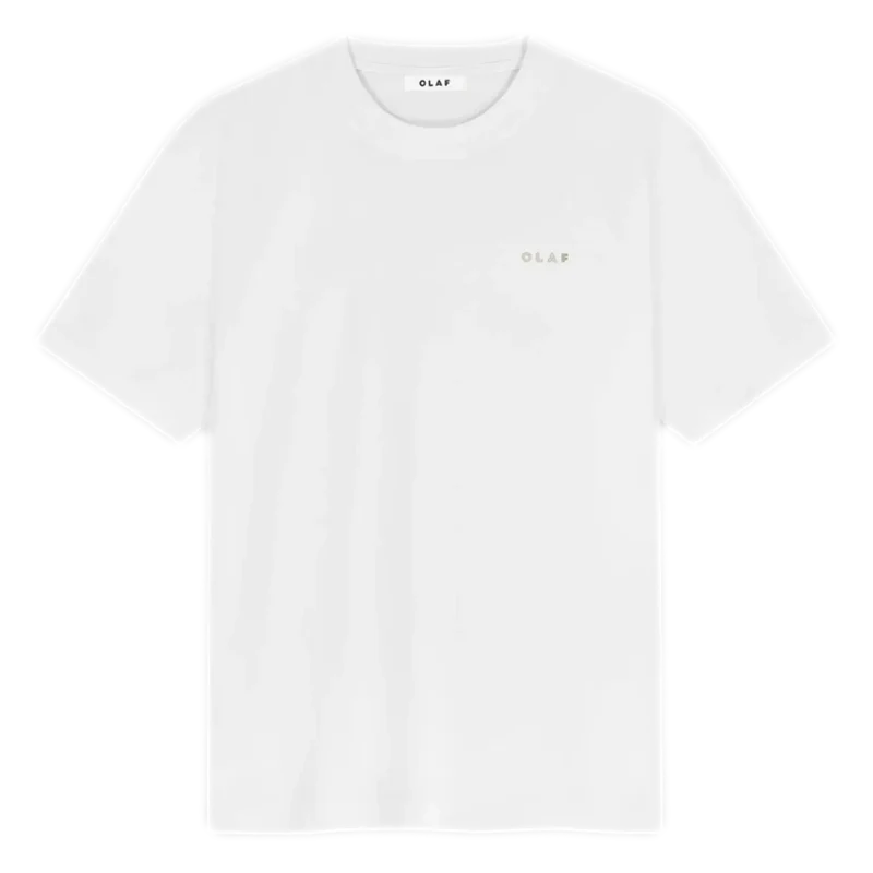 Olaf Felted Watercrest T-Shirt Wit - Match Laren