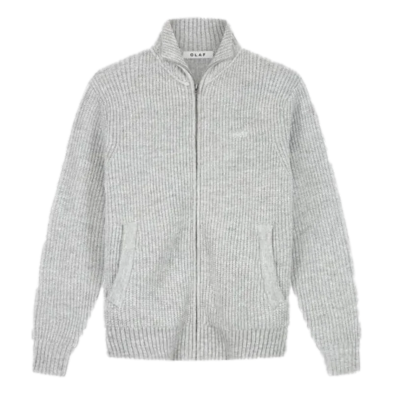 Olaf Signature Sharkskin Vest Lichtgrijs - Match Laren