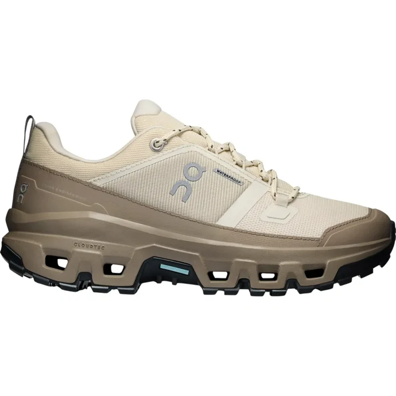 On CloudRock Sneakers Ecru/Beige