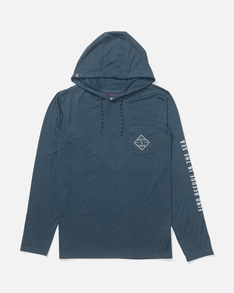 Tipped Hood Tech Tee